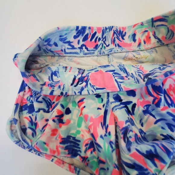 RARE Lilly Pulitzer Robyn Shorts Womens XSmall Cabana Cocktail Velour Lounge‎ XS - Picture 7 of 15